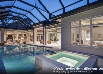 Modern Italianate Visionary Residential Designs JF 00003 Poolscape 30